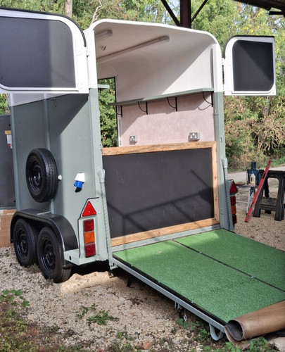 Newly converted horse - newly,