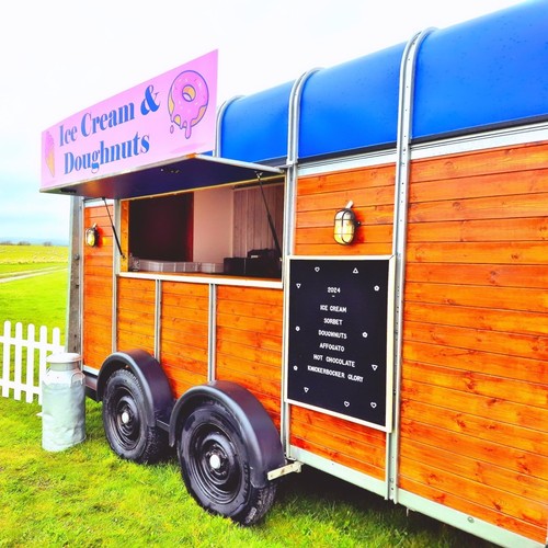 Converted horse box - converted, catering