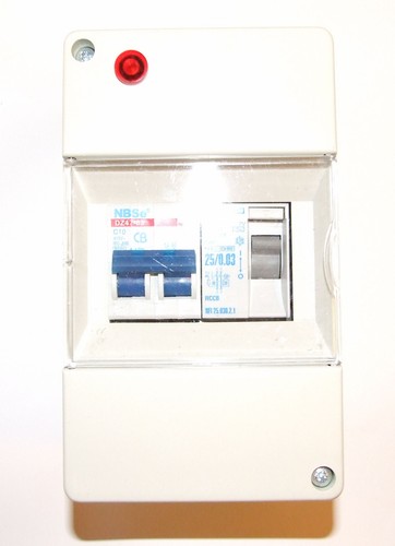 Mains 230v consumer unit - 230v,