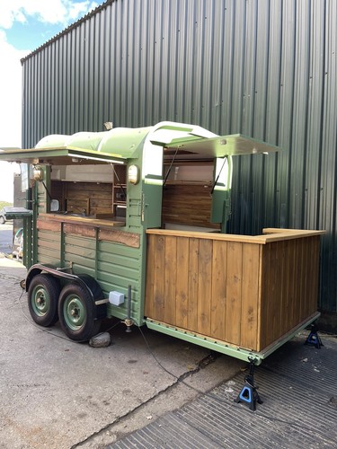 Horse box conversion catering - horse,