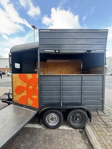 Converted horse box catering - horse,