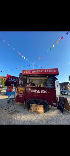 Street food trailer - street,