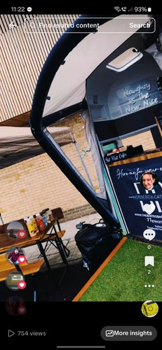 Vintage rice horsebox - vintage, bar