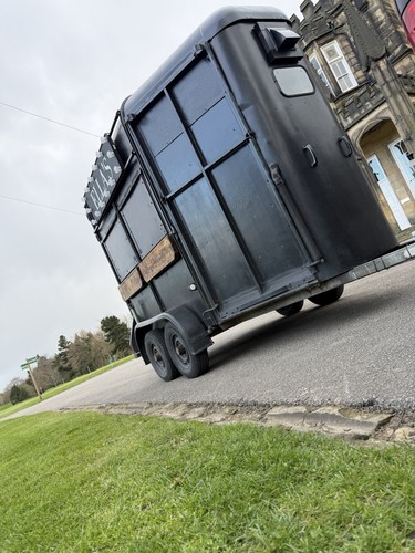 Converted horse box trailer - converted,